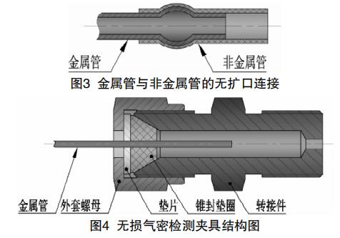 無損氣密檢測夾具結構圖